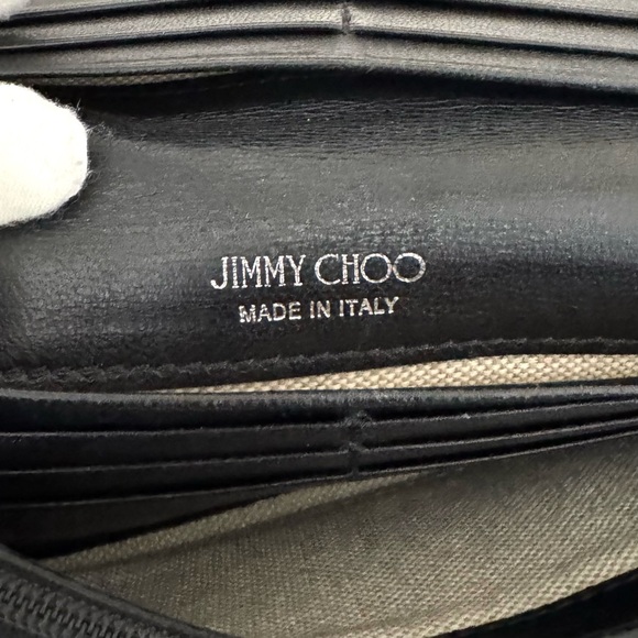 Jimmy Choo Studded Long Wallet - Blue - Picture 9 of 12